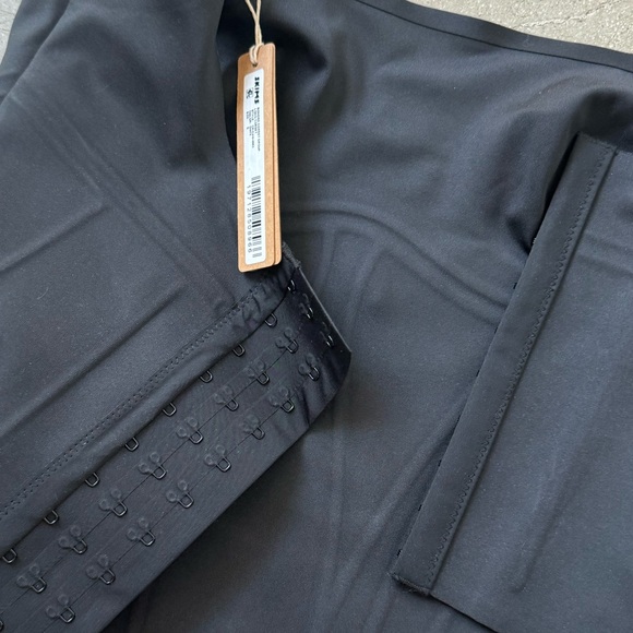 NWT Skims BONDED LONG CORSET onyx Small Boned Bustier Tank Cinch waist top - Picture 6 of 6